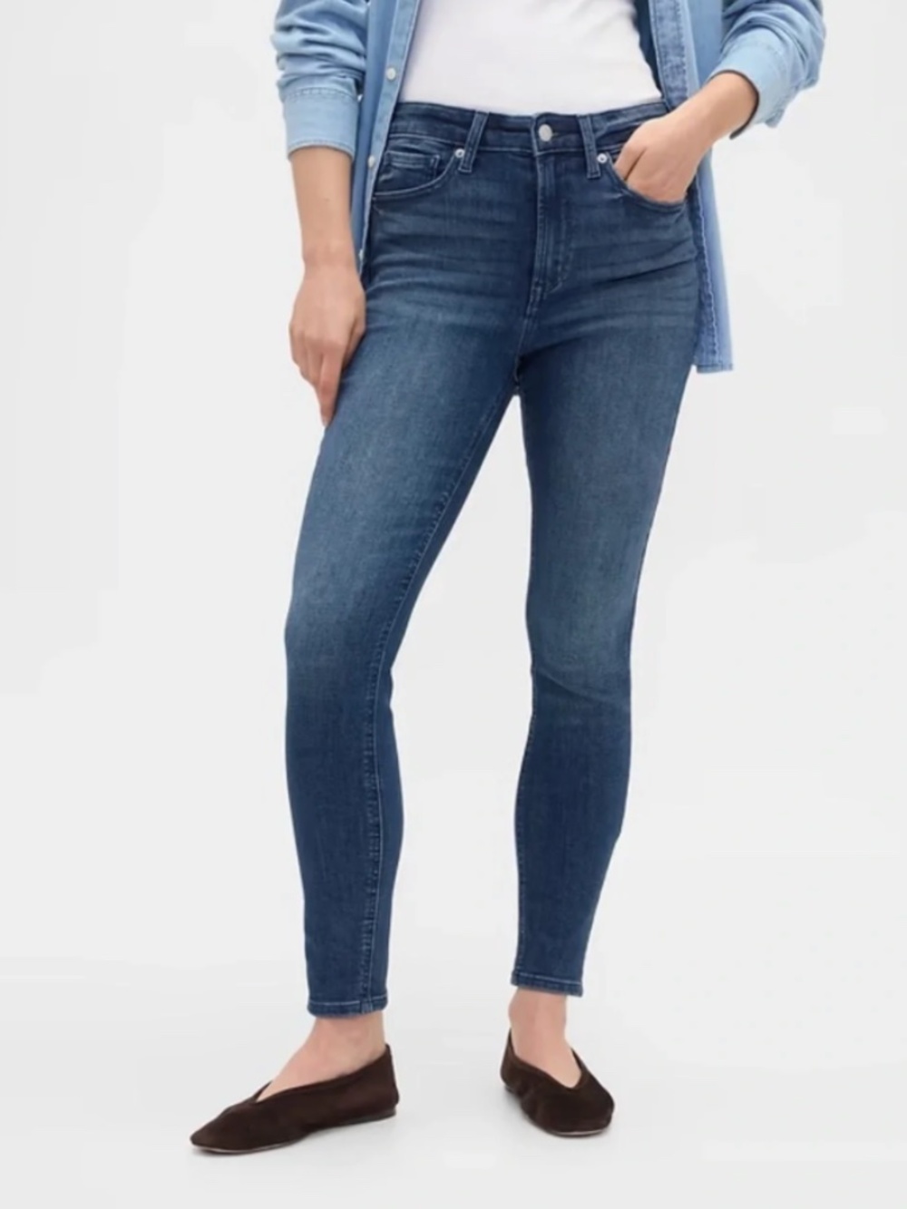 GAP High Rise Universal Legging Women's 10/30R Skinny Jeans